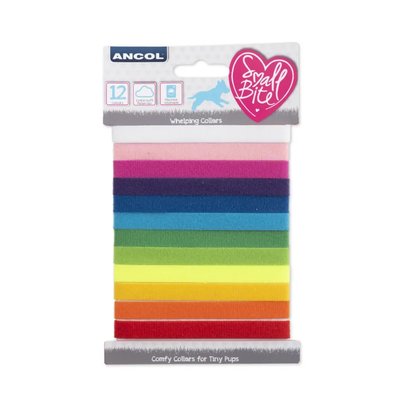 Ancol Small Bite Whelping Collar 10mm x 23cm 12 Pack