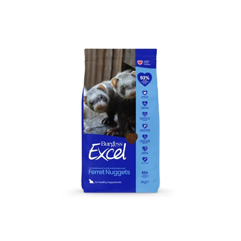 Burgess Excel Ferret Nuggets 2kg-1