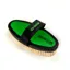 EZI-GROOM Grip Body Brush With Goat Hair LIME GREEN Large