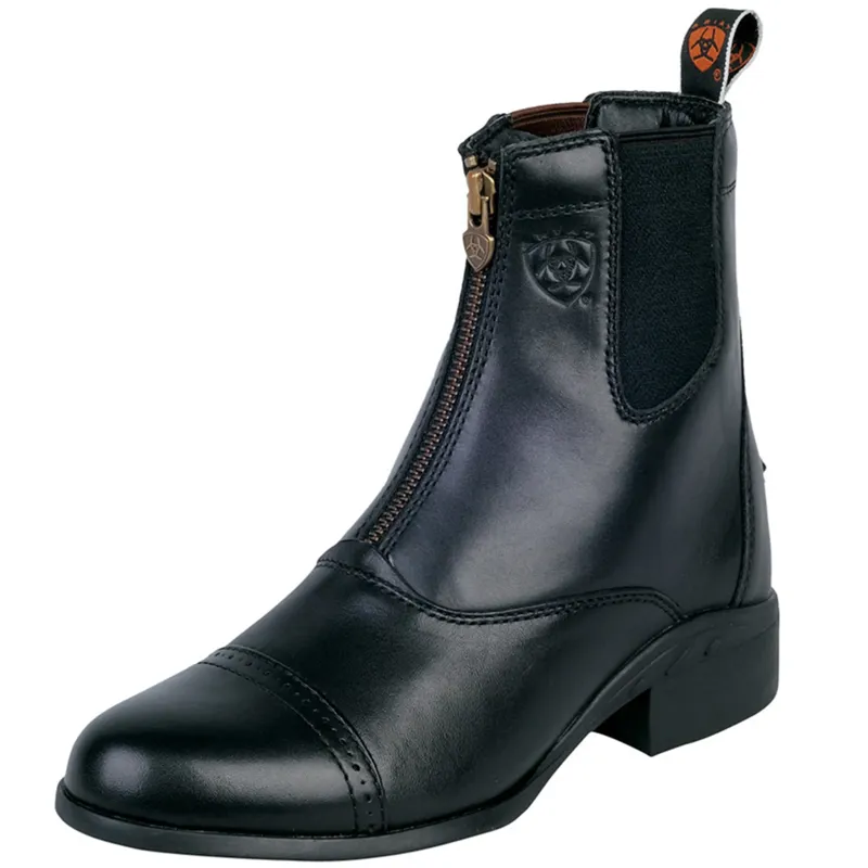 Ariat Mens Heritage III Zip Paddock Boot Black