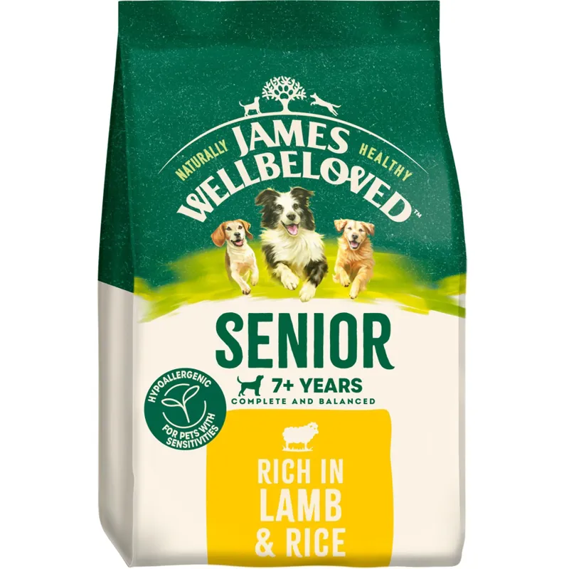 James Wellbeloved Senior Dog Lamb and Rice 2kg