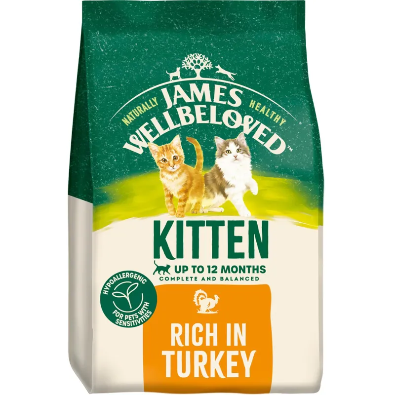 James Wellbeloved Kitten Turkey and Rice 1.5kg