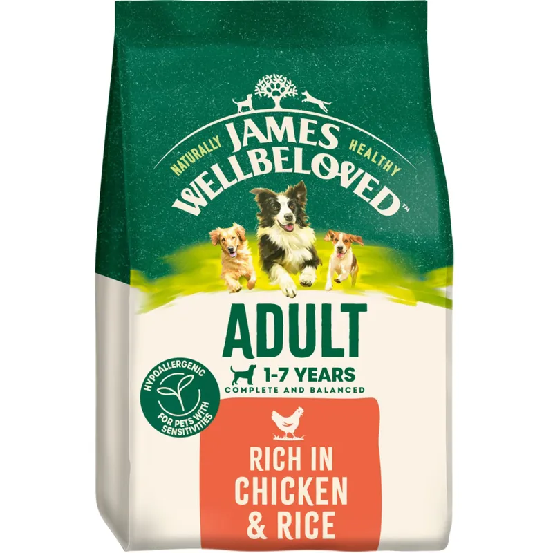 James Wellbeloved Adult Dog Chicken and Rice 15kg