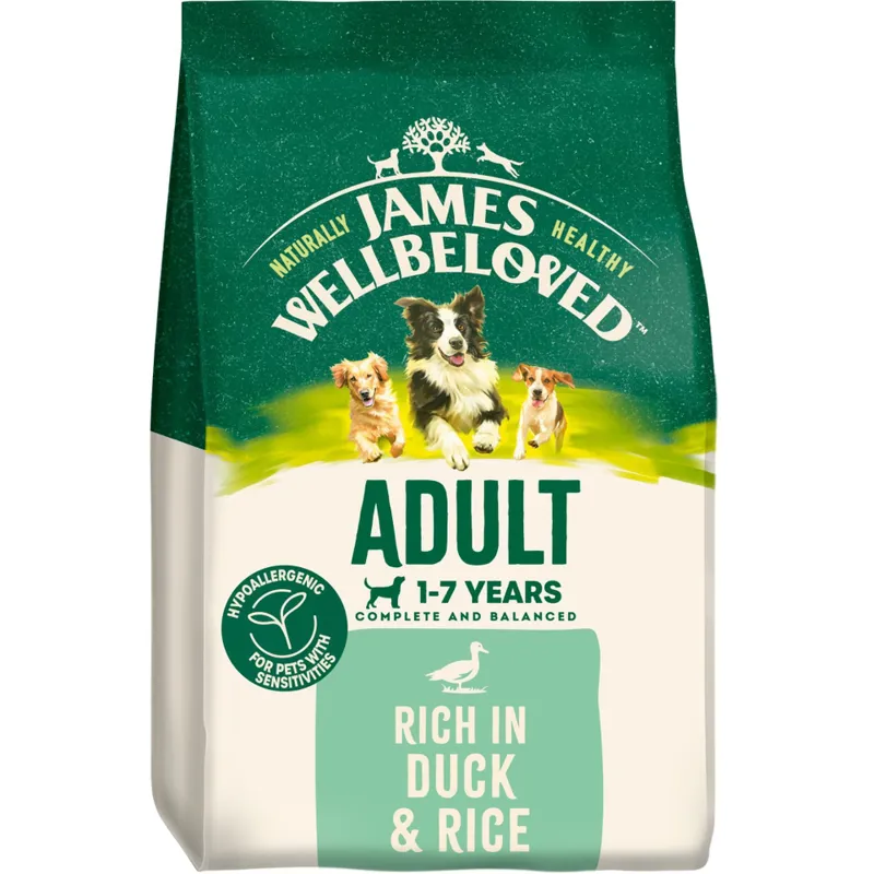 James Wellbeloved Adult Dog Duck and Rice 15kg