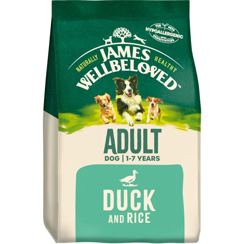 James Wellbeloved Adult Dog Duck and Rice 2kg