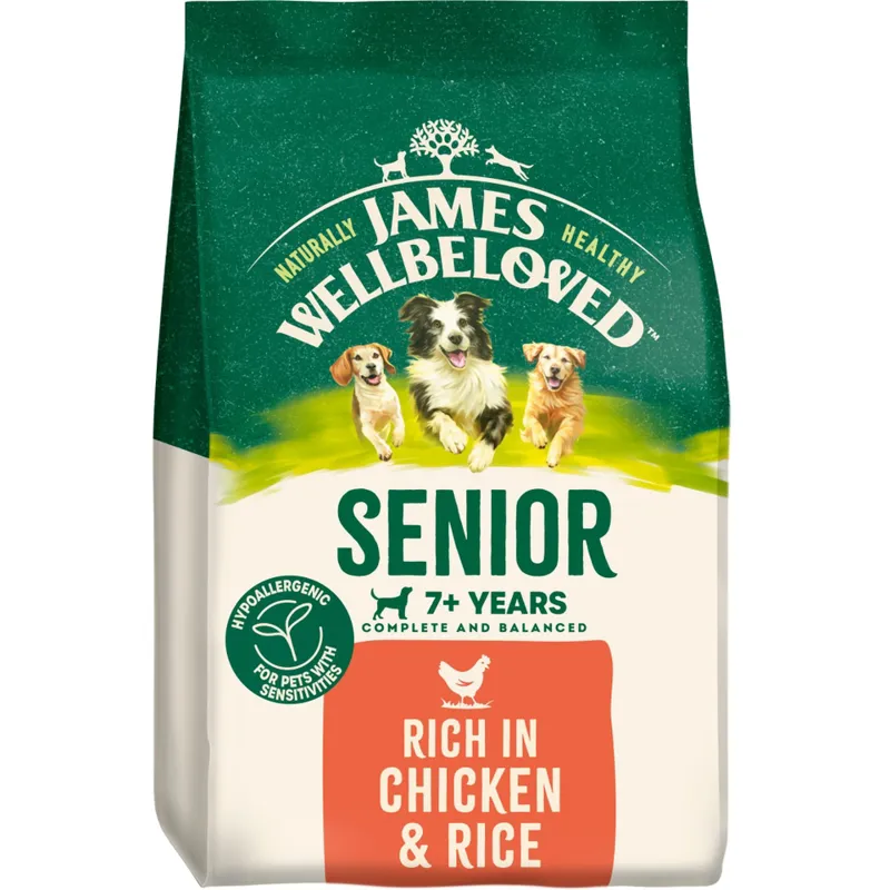 James Wellbeloved Senior Dog Chicken and Rice 15kg