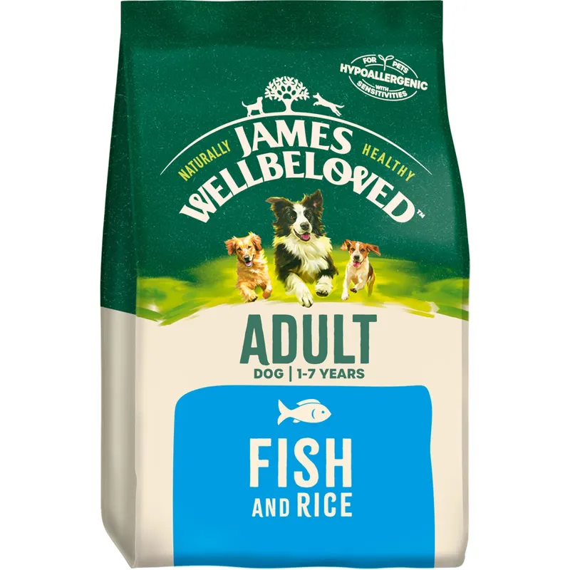 James Wellbeloved Adult Dog Fish and Rice 15kg