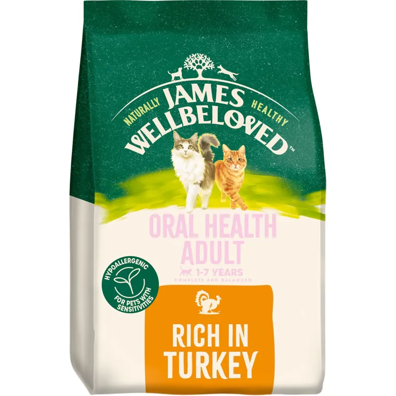 James Wellbeloved Cat Turkey Oral Health 1.5kg