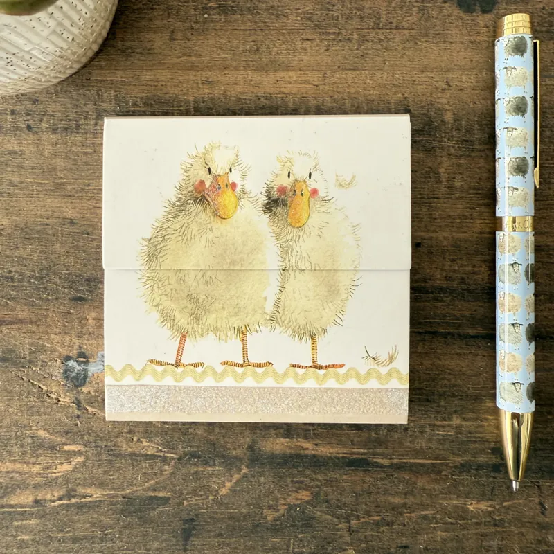 Alex Clark Duck Duo Mini Magnetic Notepad