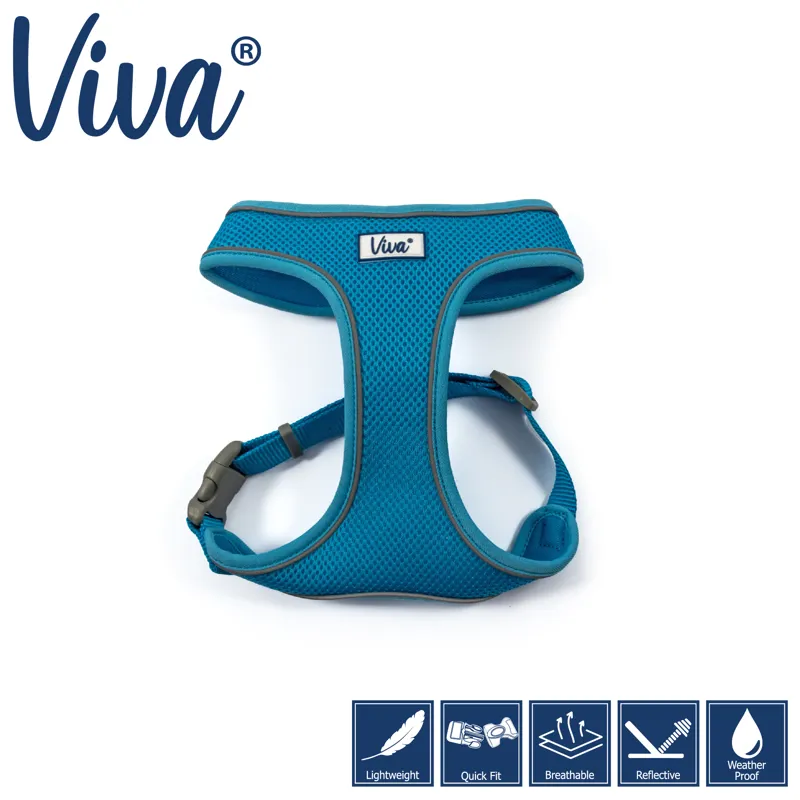 Ancol Viva Comfort Mesh Harness Blue
