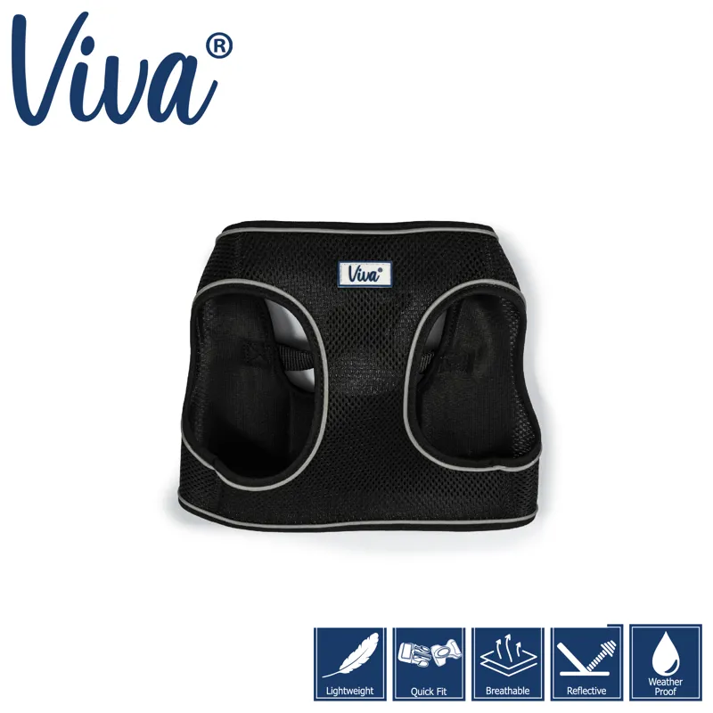 Ancol Viva Step-In Comfort Harness Black