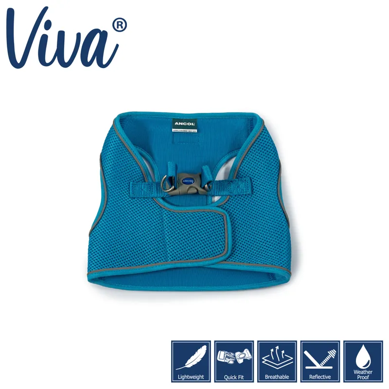 Ancol Viva Step-In Comfort Harness Blue-1