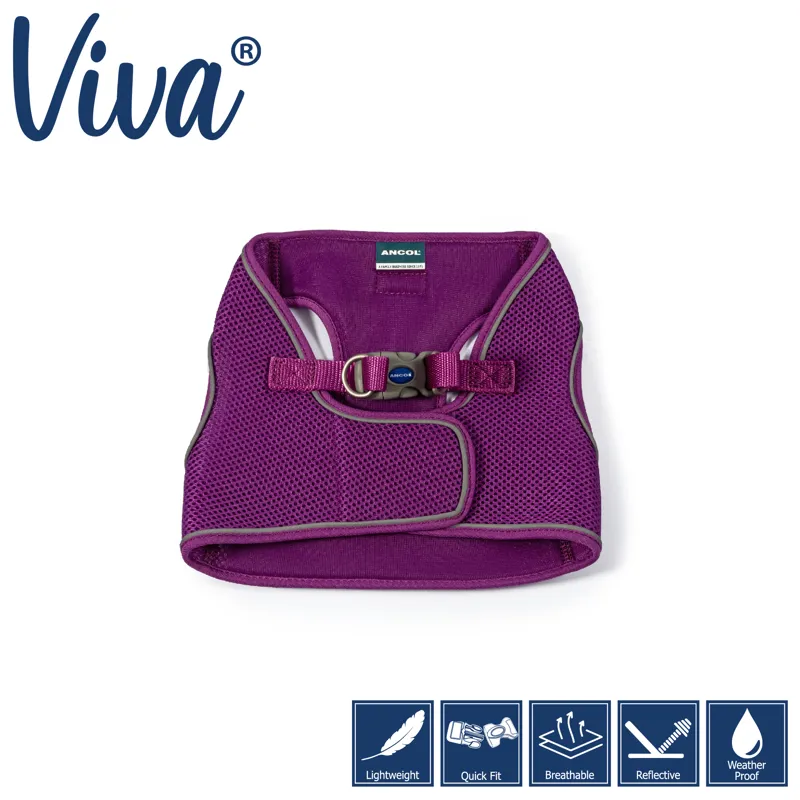 Ancol Viva Step-In Comfort Harness Purple-1