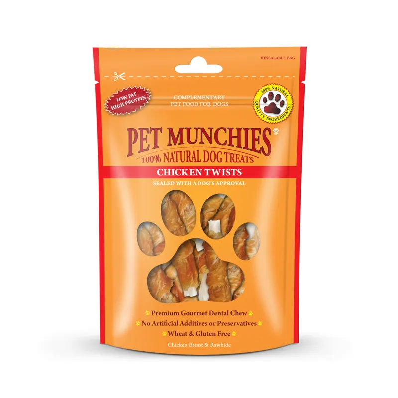 Pet Munchies Chicken Twists 290g