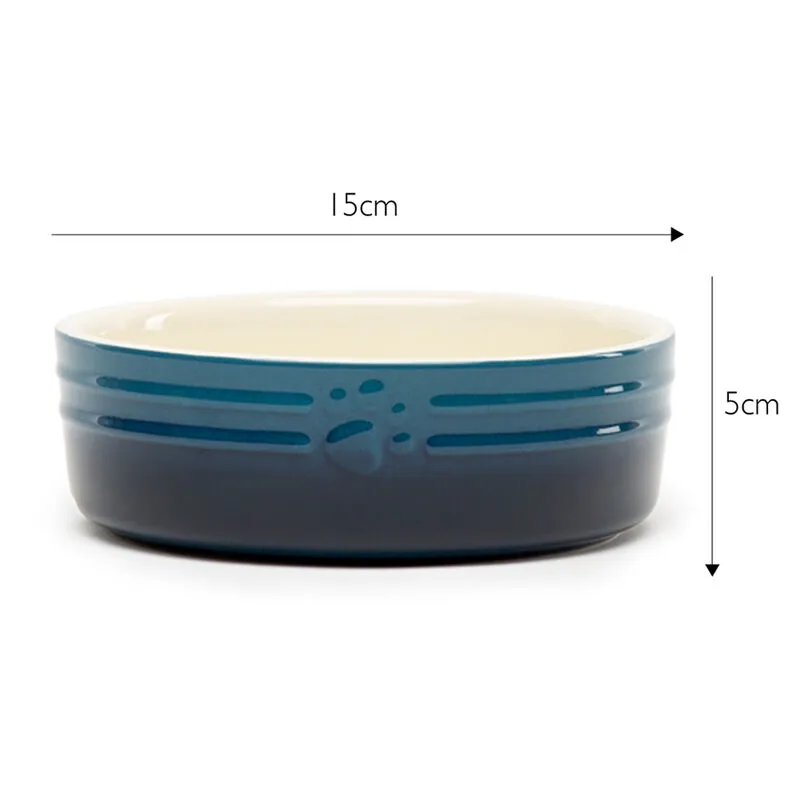 Scruffs Ombre Food Bowl Blue-2