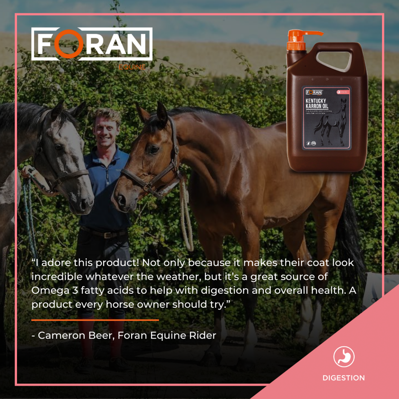 Foran Equine Kentucky Karron Oil 4.54L-2