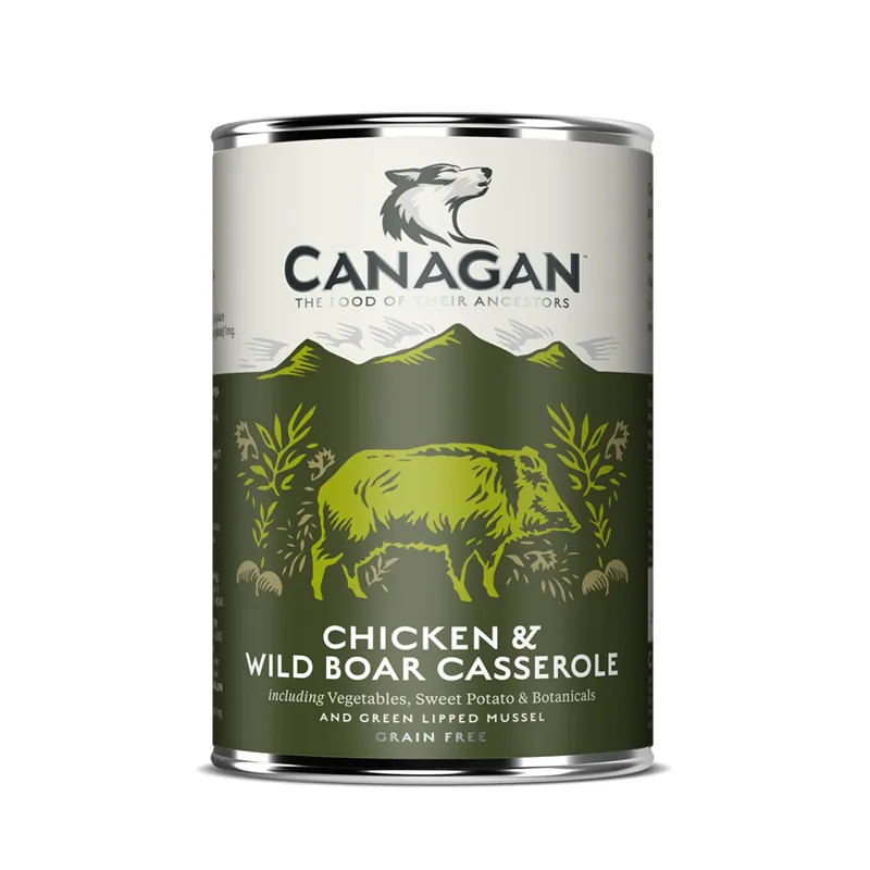 Canagan Chicken and Wild Boar Casserole 6 x 400g