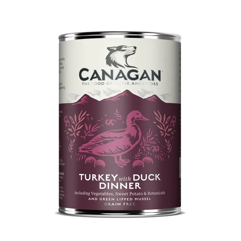 Canagan Turkey and Duck Dinner 6 x 400g