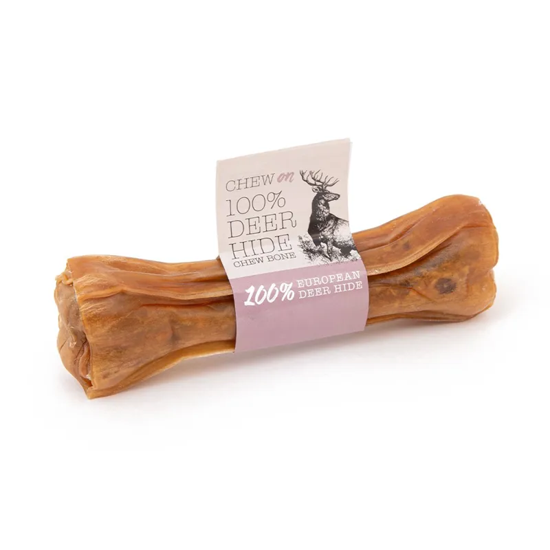 Chew On Deer Hide Bone Dog Chew