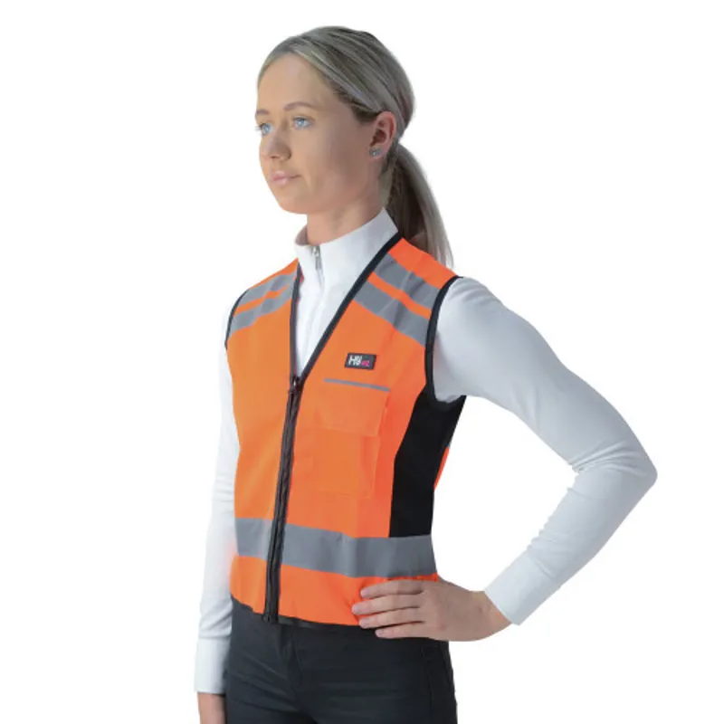 HyLight Hi-Viz Waistcoat Orange/Black