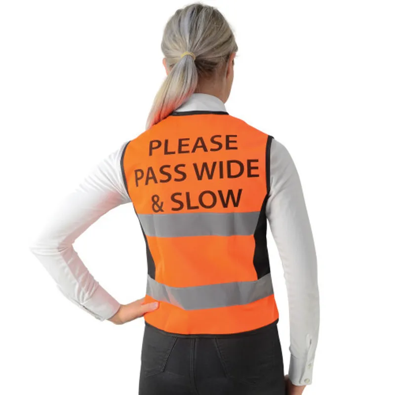 HyLight Hi-Viz Waistcoat Orange/Black-1