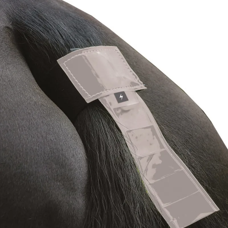 Silva Flash Reflective Tail Band By Hy Equestrian - - Reflective Silver one size