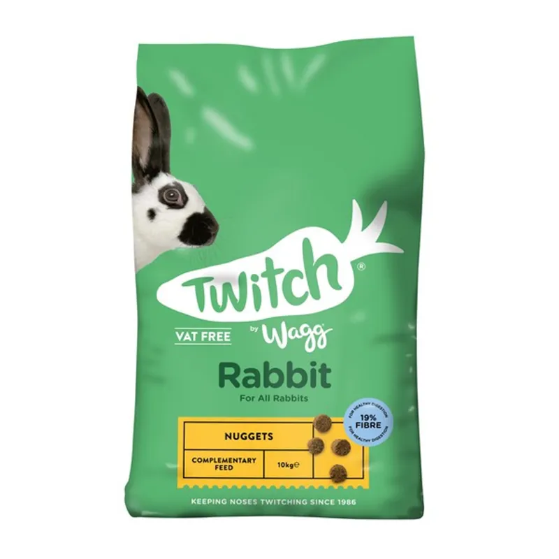Wagg Twitch Rabbit Nuggets 10kg