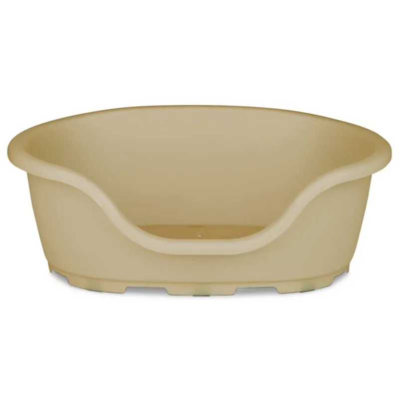 Animal Instincts Plastic Pet Bed Mocha