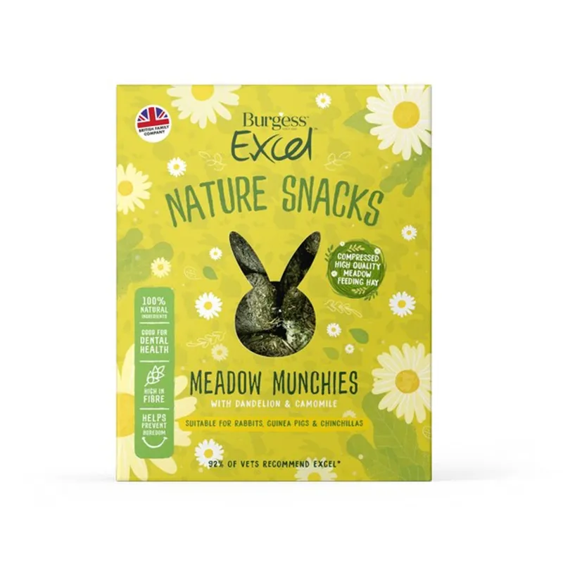 Burgess Excel Meadow Munchies 250g