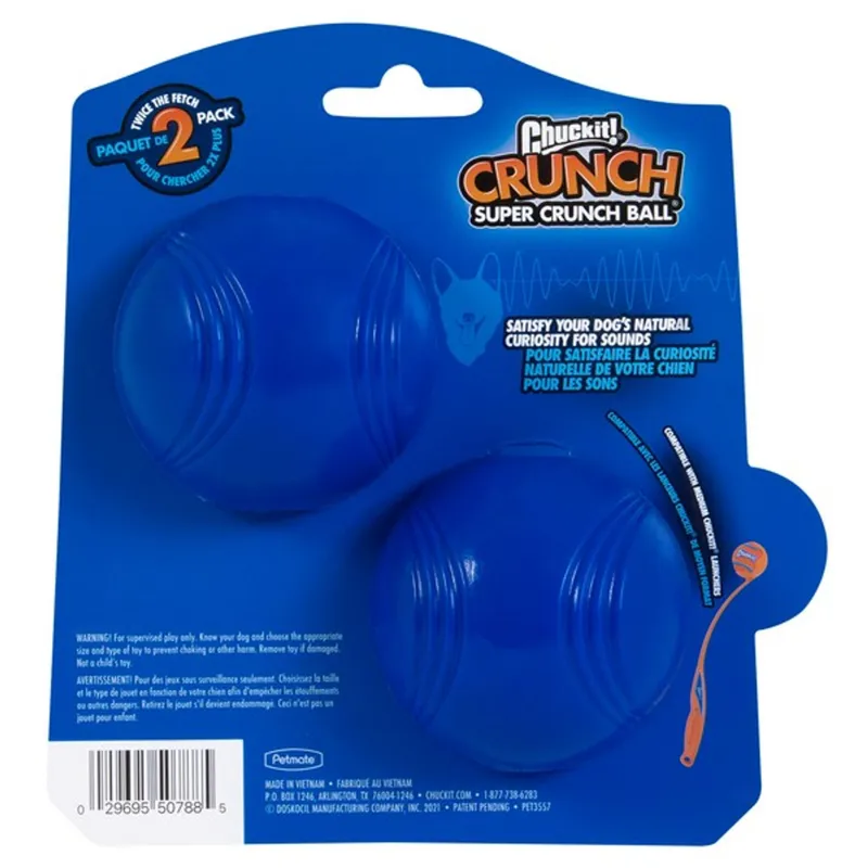 Chuckit! Crunch Ball Medium 2pk-1