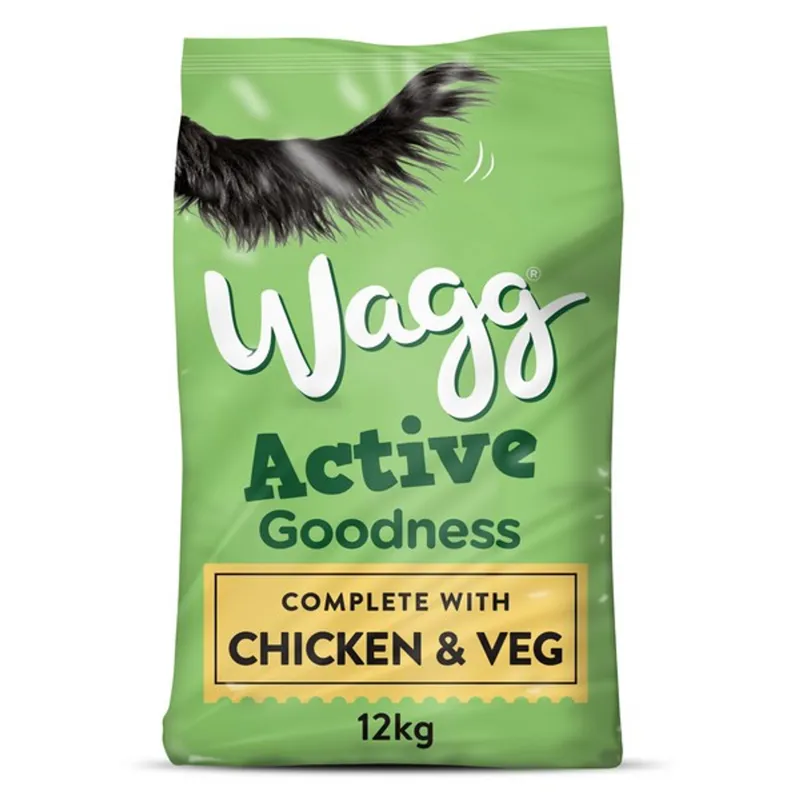Wagg Active Goodness Chicken and Veg 12kg
