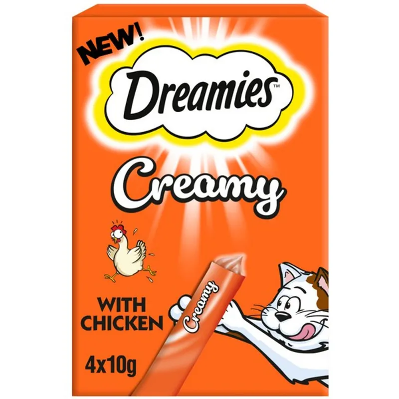 Dreamies Creamy Treats Chicken 40g