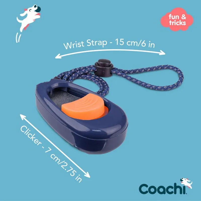 CoA Coachi Multi-Clicker Navy/Coral Button-3