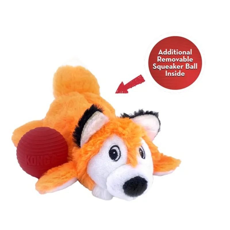 KONG Cozie Pocketz Fox Medium-1
