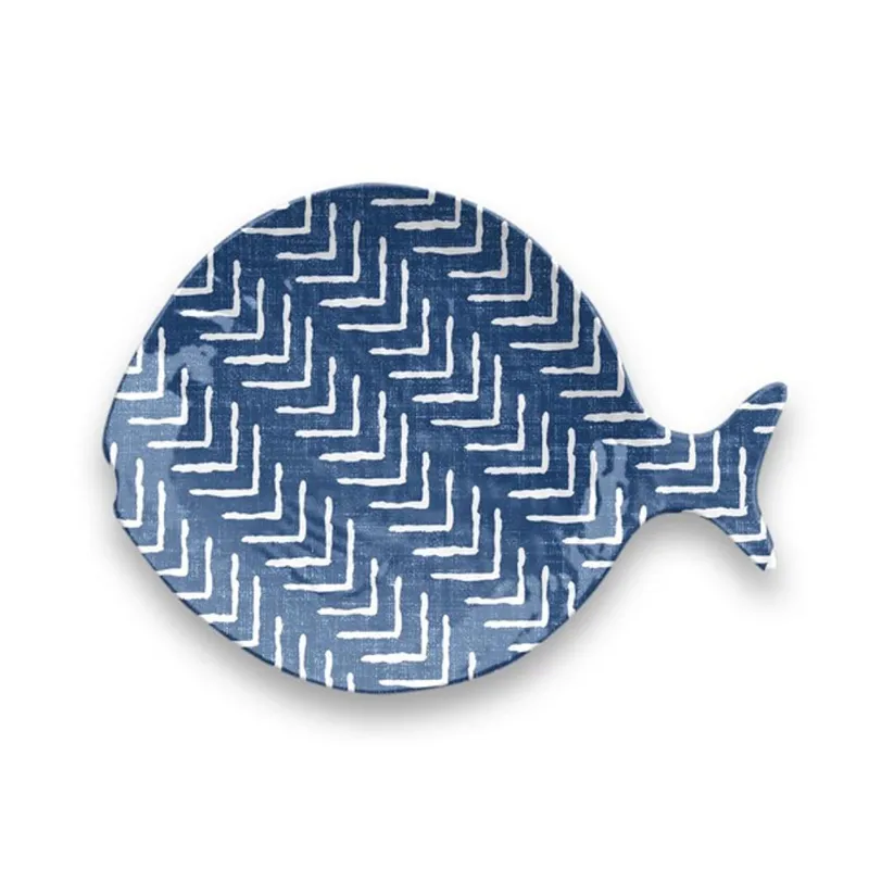 Tarhong Indigo Oasis Saucer