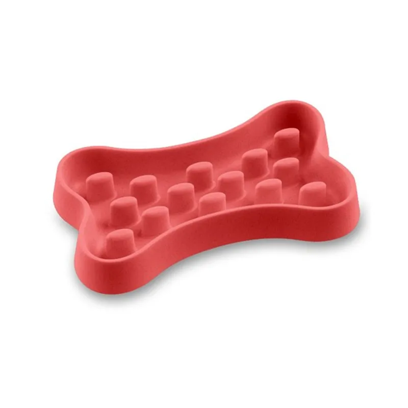Tarhong Slow Feeder Bone Red