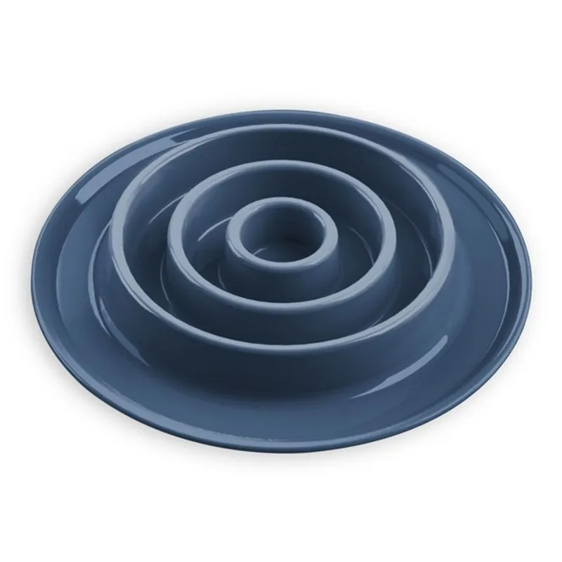 Tarhong Concentric Circle Slow Feeder Blue