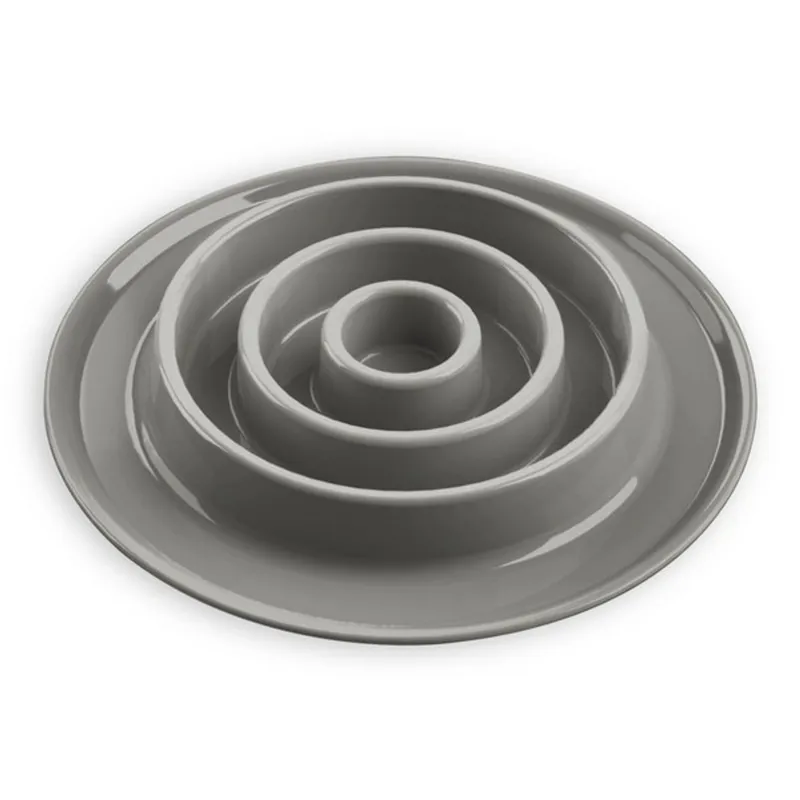 Tarhong Concentric Circle Slow Feeder Grey