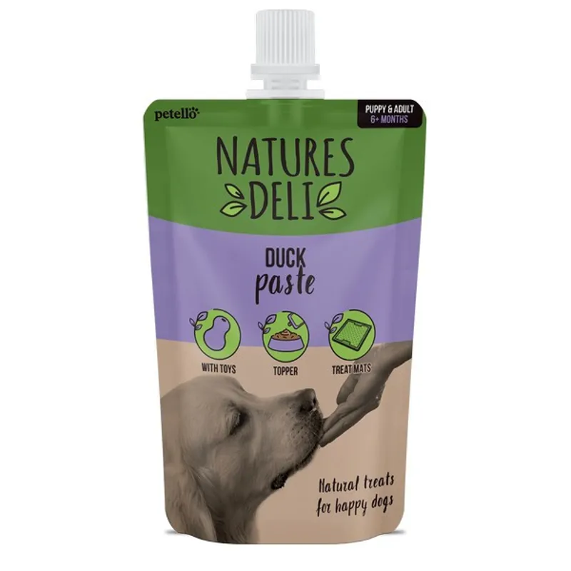 Natures Deli Duck  Paste Pouch 100g
