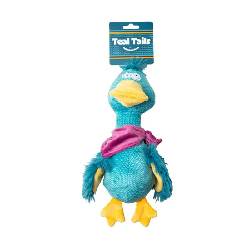 Animal Instincts Teal Tails Tom Duck Plush Toy