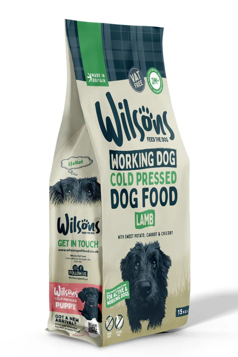 Wilsons Working Cold Pressed Lamb 15kg-2