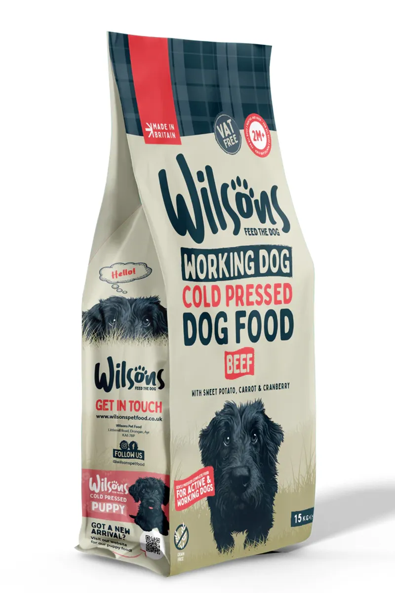 Wilsons Working Cold Pressed Beef 15kg-2