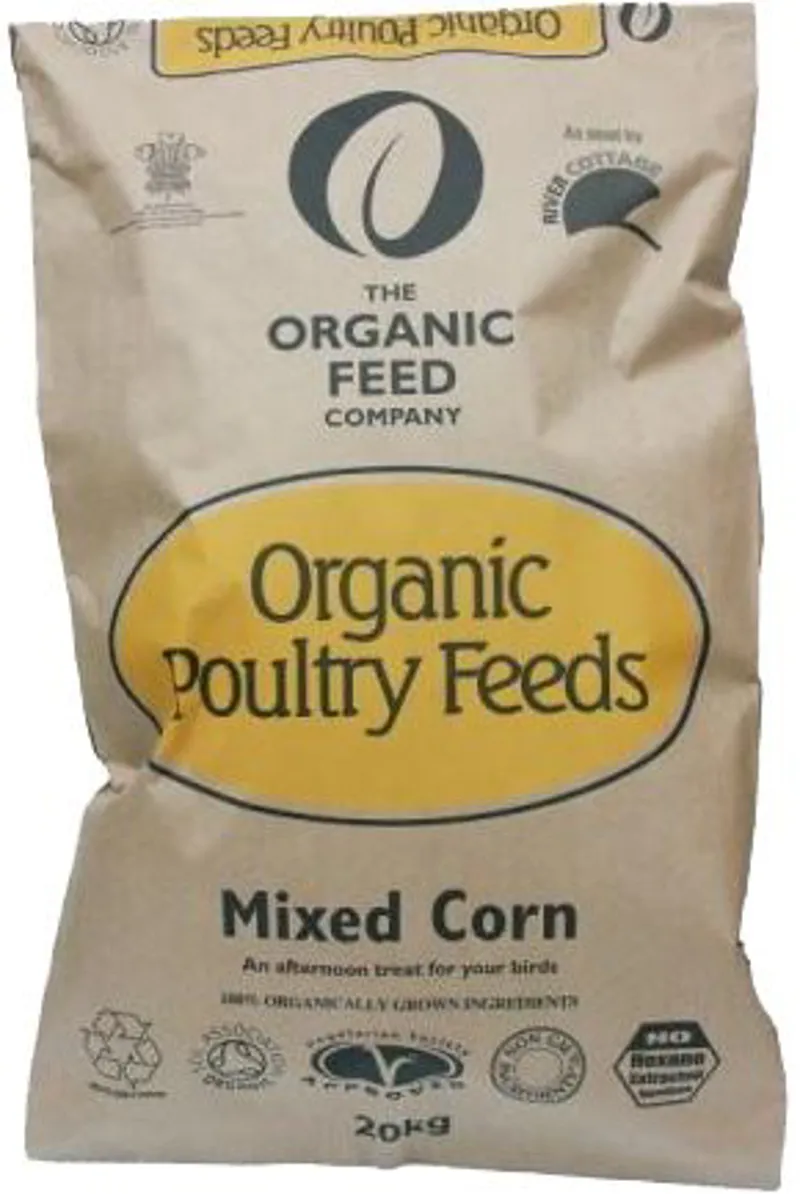 Organic Mixed Corn 20kg