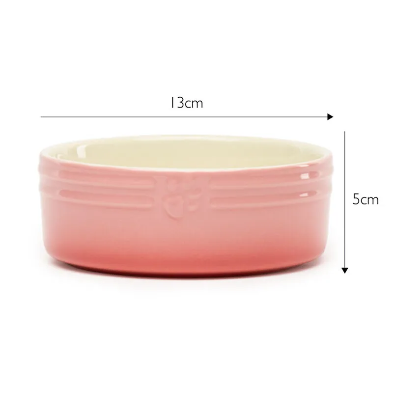 Scruffs Ombre Food Bowl Pink-1