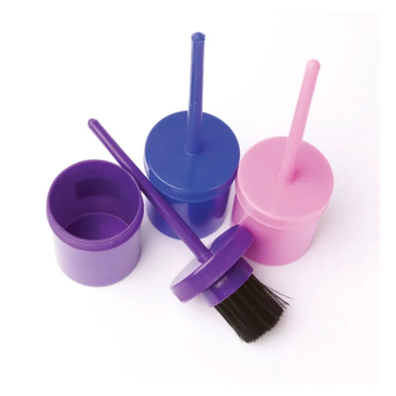 Lincoln Hoof Oil Brush With Container - Purple