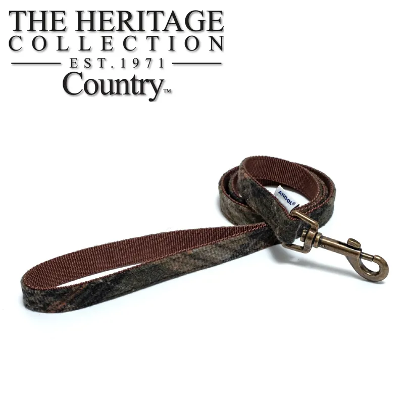 Ancol Heritage Snap Lead Country Check 100x1.9cm