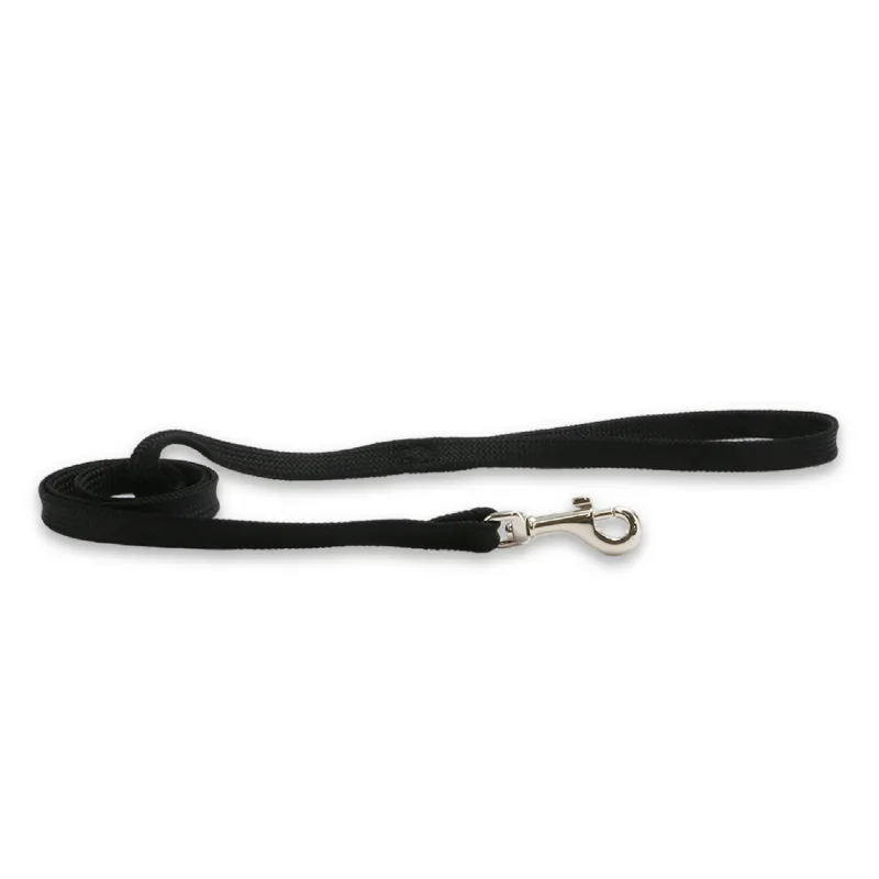 Ancol Made From Softweave Lead Black 1mx1cm