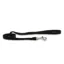 Ancol Made From Softweave Lead Black 1mx1cm