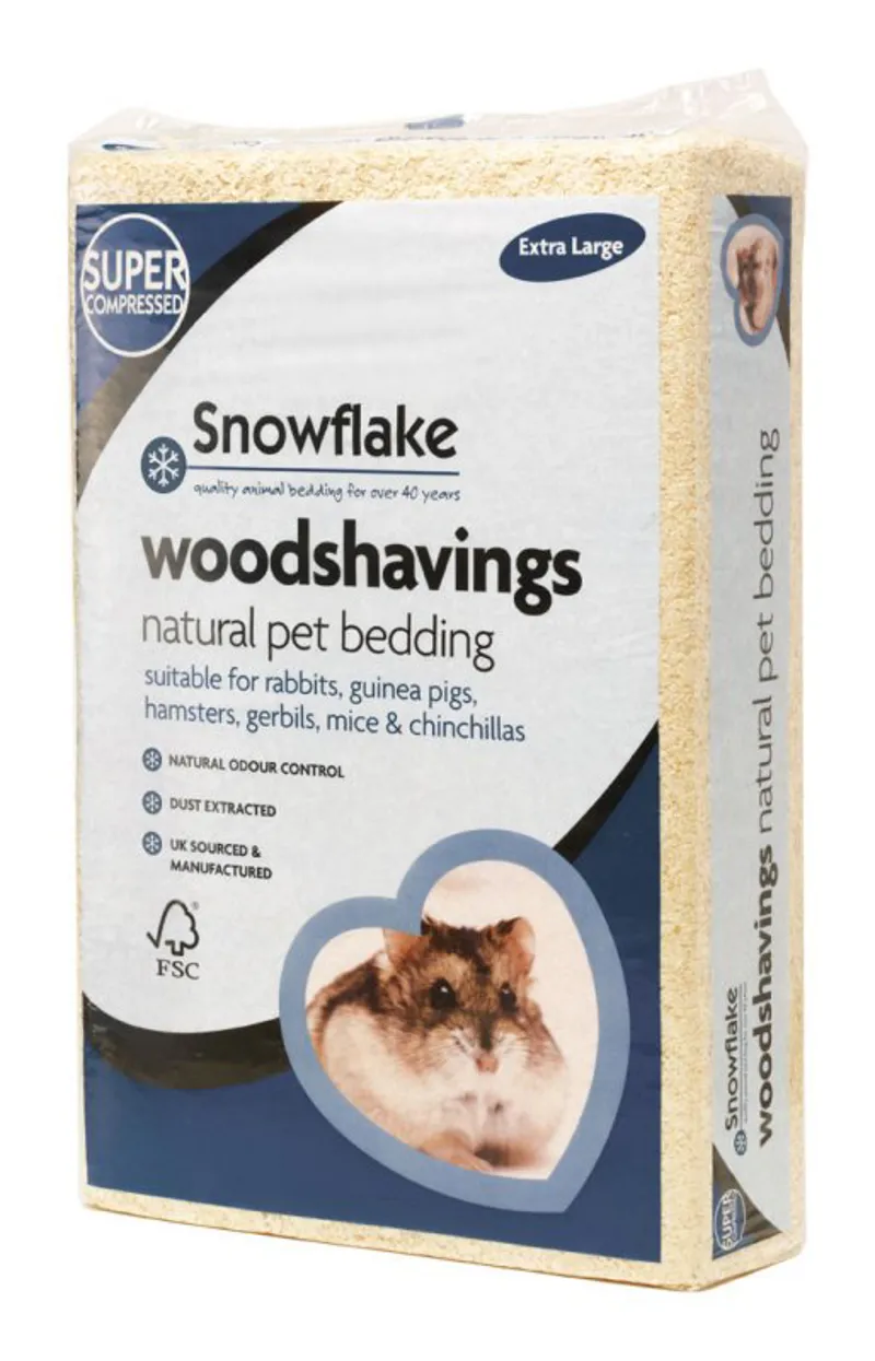 Snowflake Pet Woodshavings