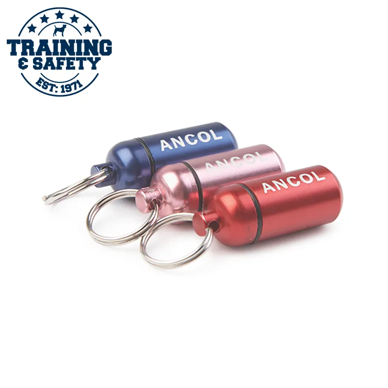 Ancol Aluminium ID Tag Tube Assorted